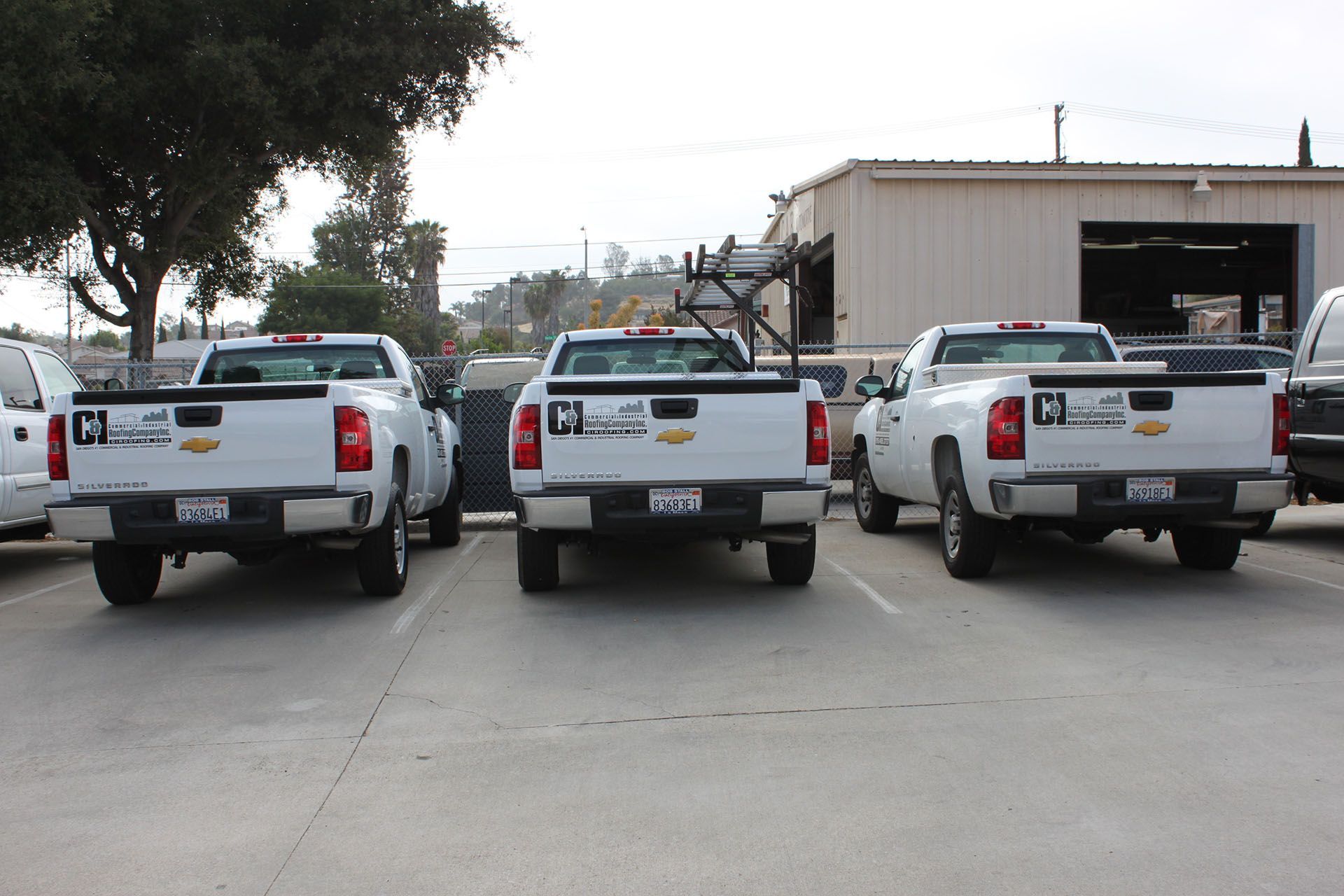 Pickup Trucks — Spring Valley, CA — C & I Roofing Inc