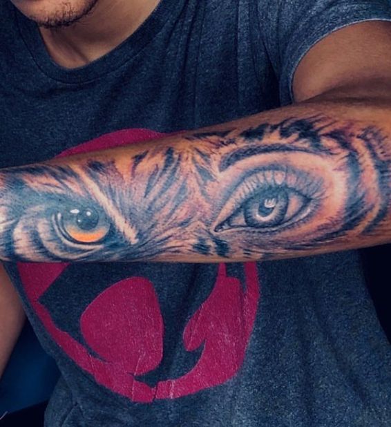 Animal Eyes Tattoo