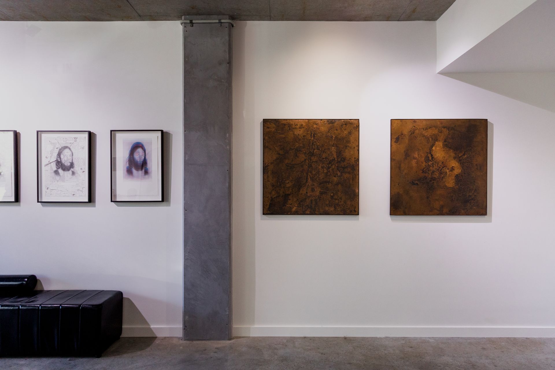 Wide View Of Art Work— Habitat Barbershop Byron Bay In Byron Bay, NSW