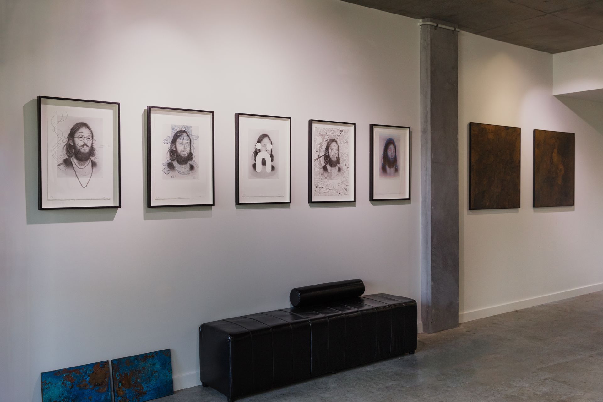 Wide View Of Art Work— Habitat Barbershop Byron Bay In Byron Bay, NSW