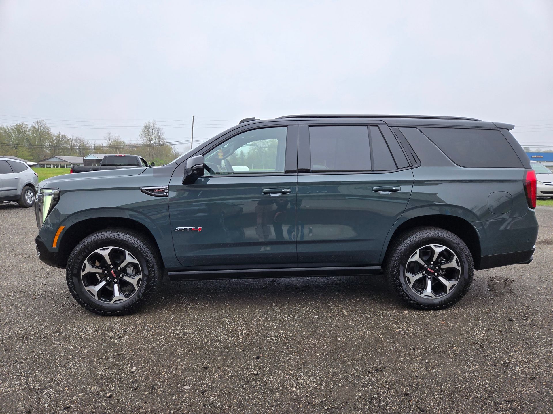 GMC Yukon AT4 with tuxedo wrap by Keystone Detail in Waterford, PA
