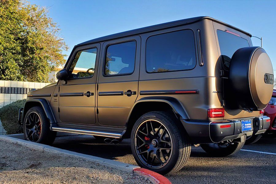 Mercedes gwagon ceramic coating