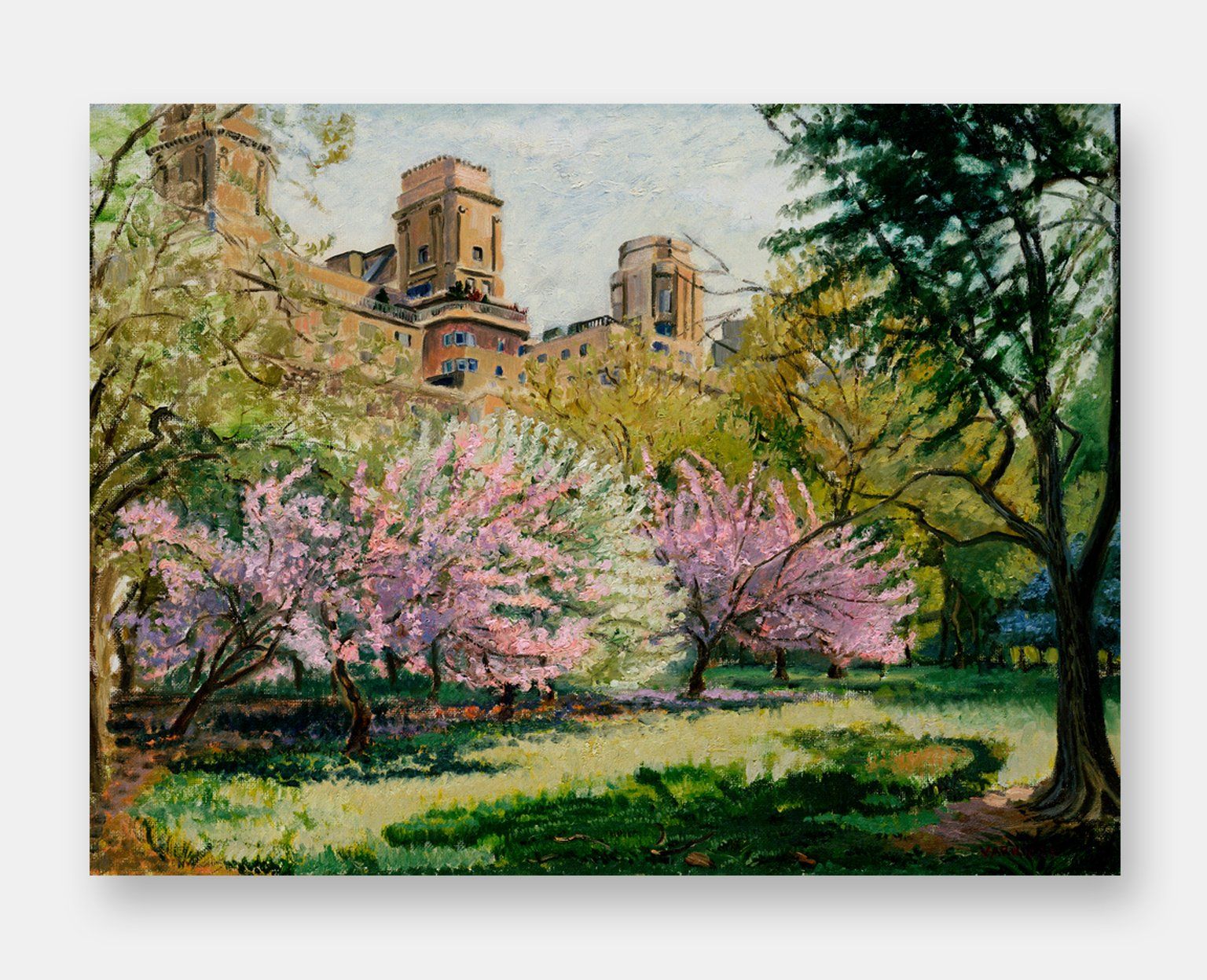 John Varriano - Spring Blossom - Landscape Oil Painting