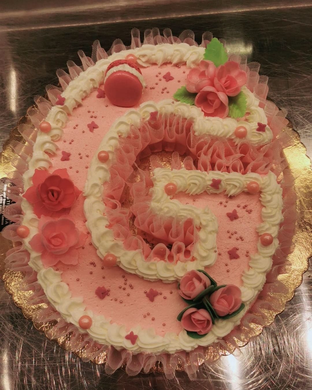 torta a forma di lettera