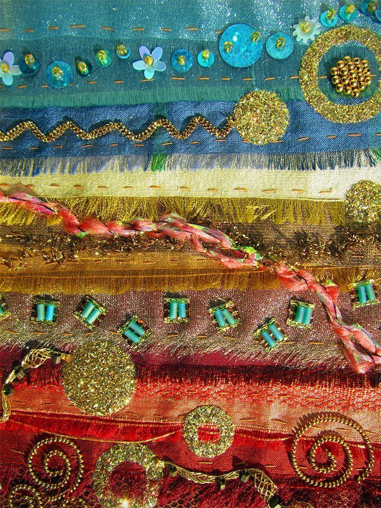 Example of materials from our unique fabric shop in Halifax