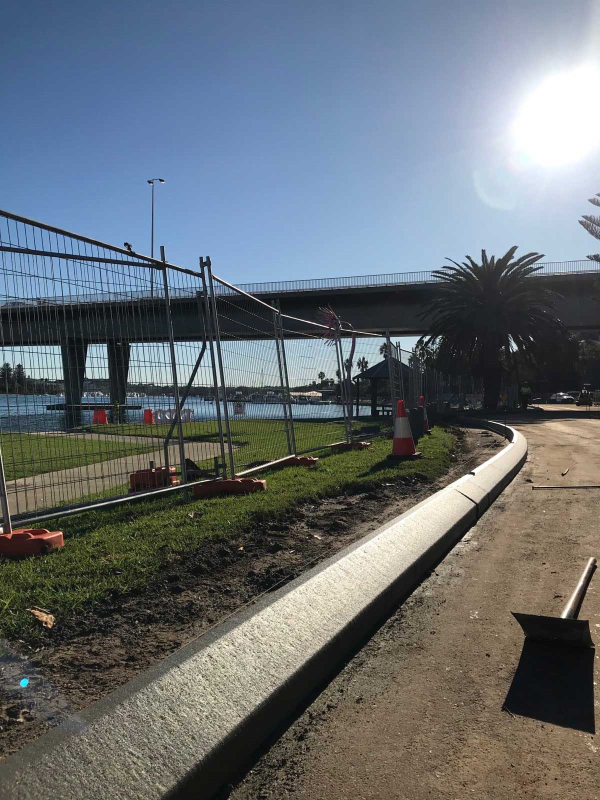 Newly built kerb | Perth, WA | Kerb Doctor