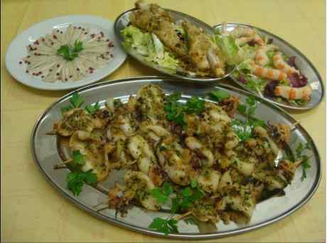 piatti a base di pesce