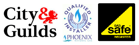 City & Guilds Gas Safe logos