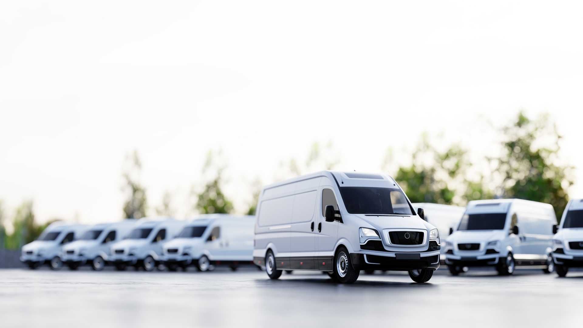 a fleet of cars