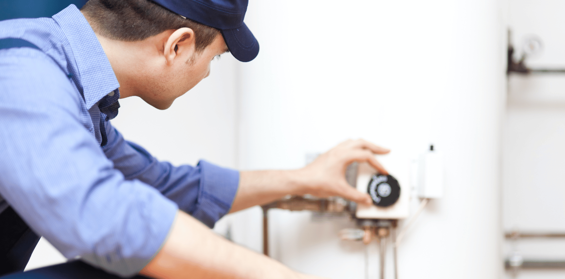 Inspecting a hot water system