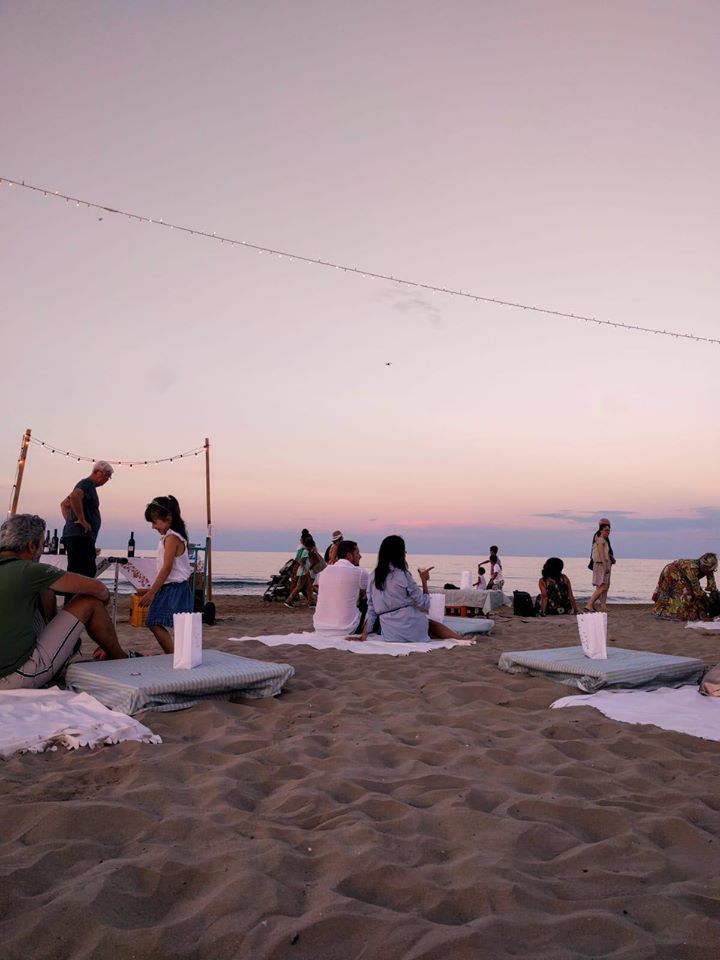 pizzeria sulla spiaggia