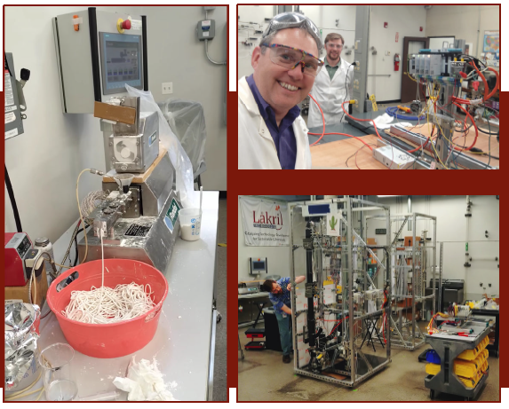 at lakril in the lab