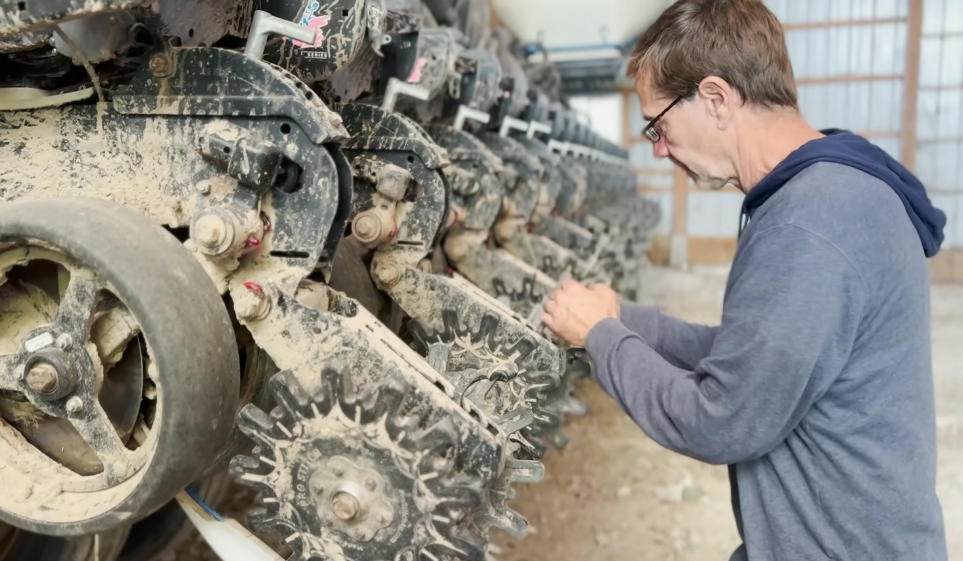 Tim on Illinois farm