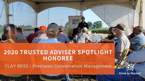 2020 trusted adviser spotlight honoree clay bess precision conservation management