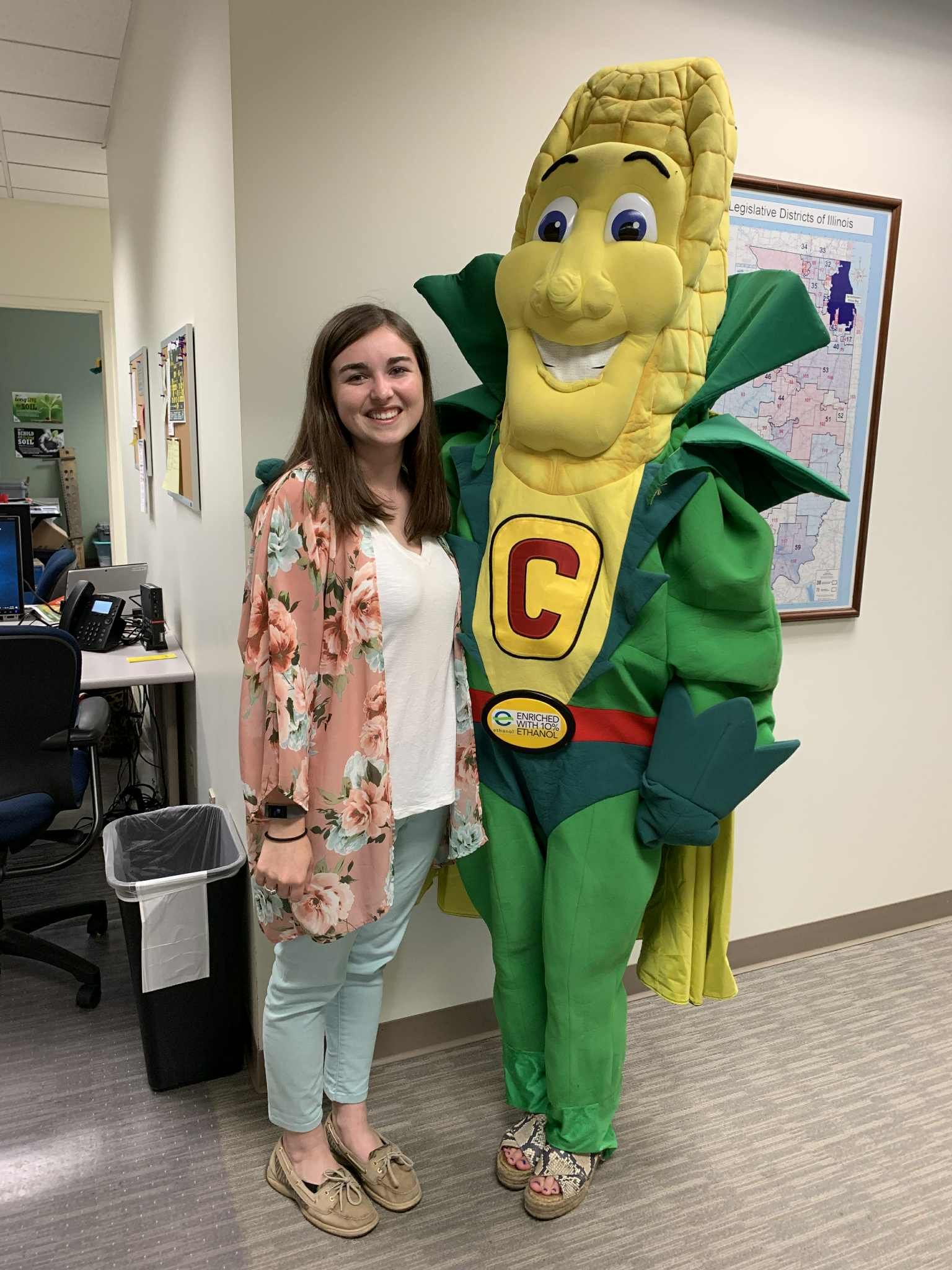 Kacie and Captain us