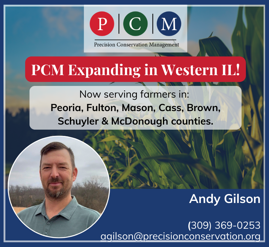 PCM Western Illinois Andy Gilson Conservation Specialist