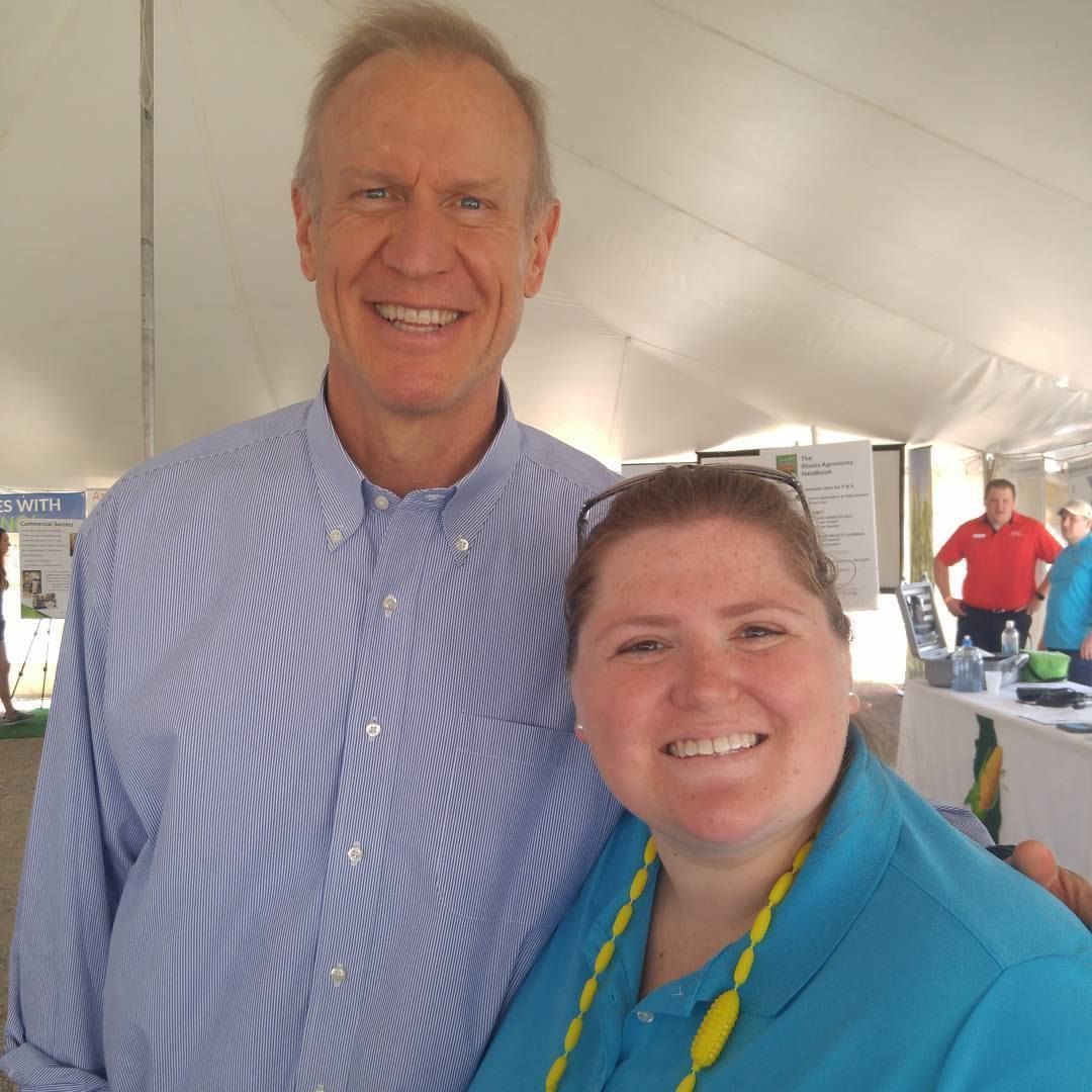 Shelby at Farm Progress Show
