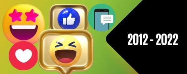 A group of smiley faces are sitting on top of each other on a green background.