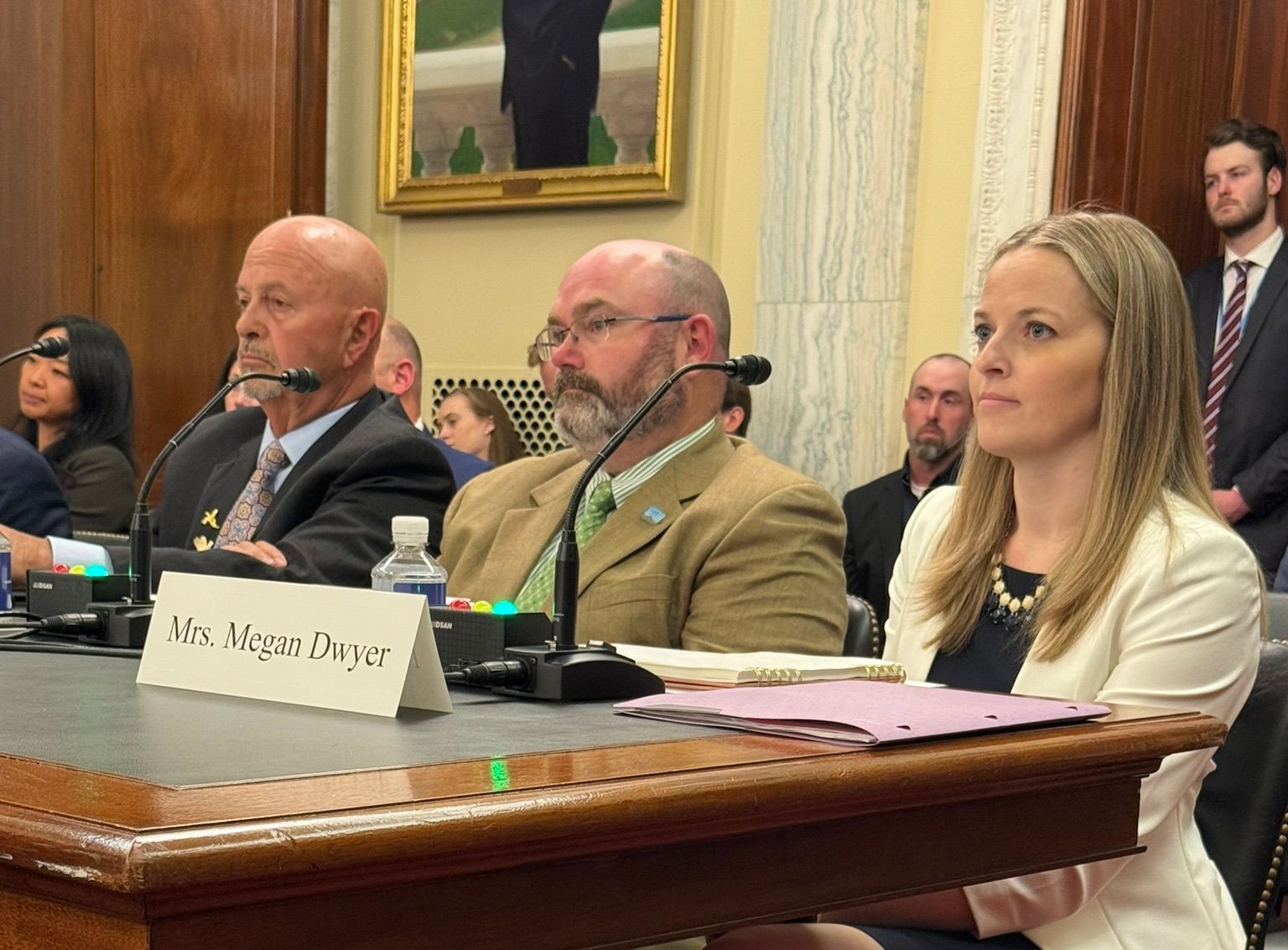 Megan Dwyer Testifying in DC