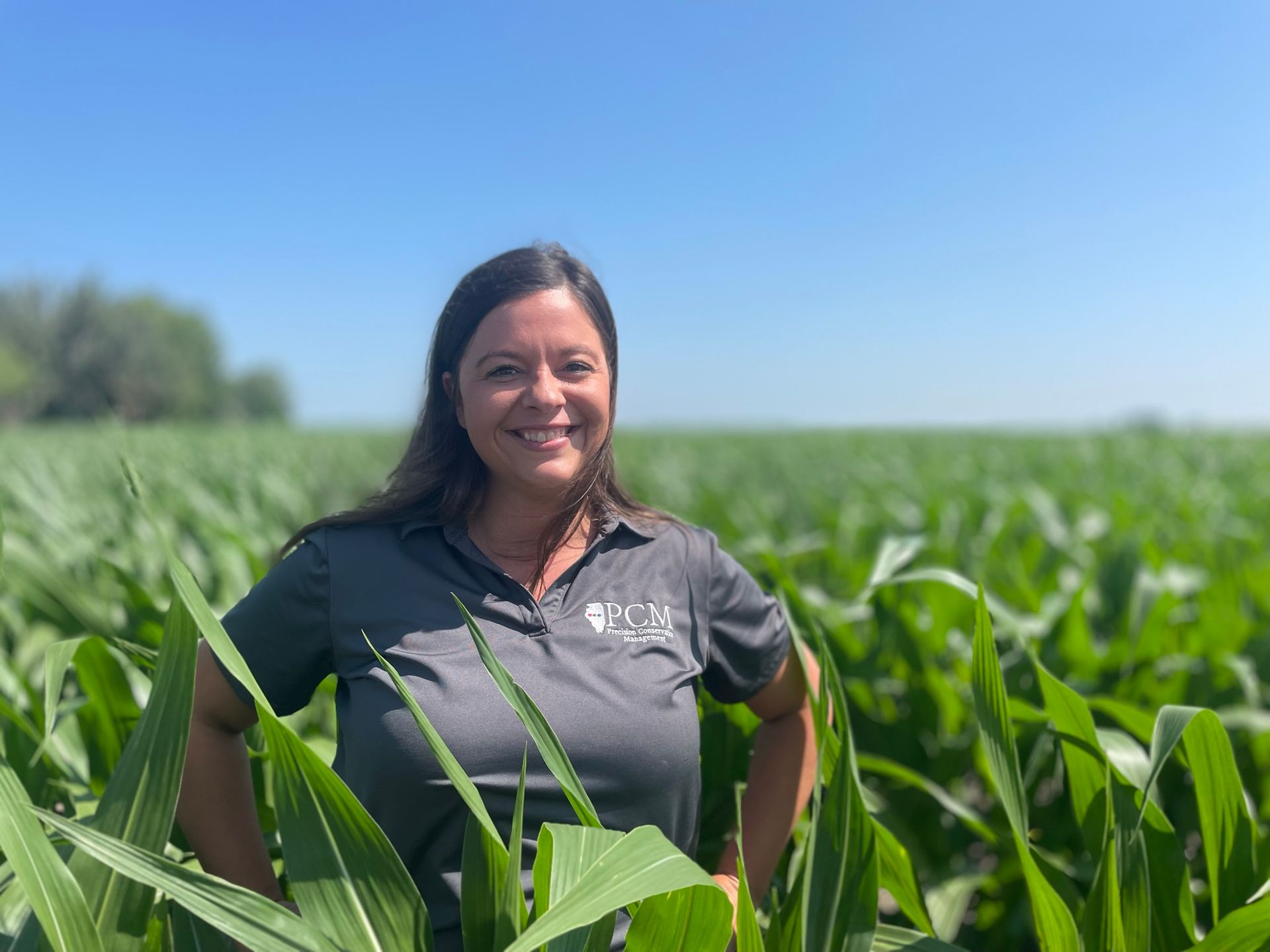 Jonah - a PCM Specialist in a corn field