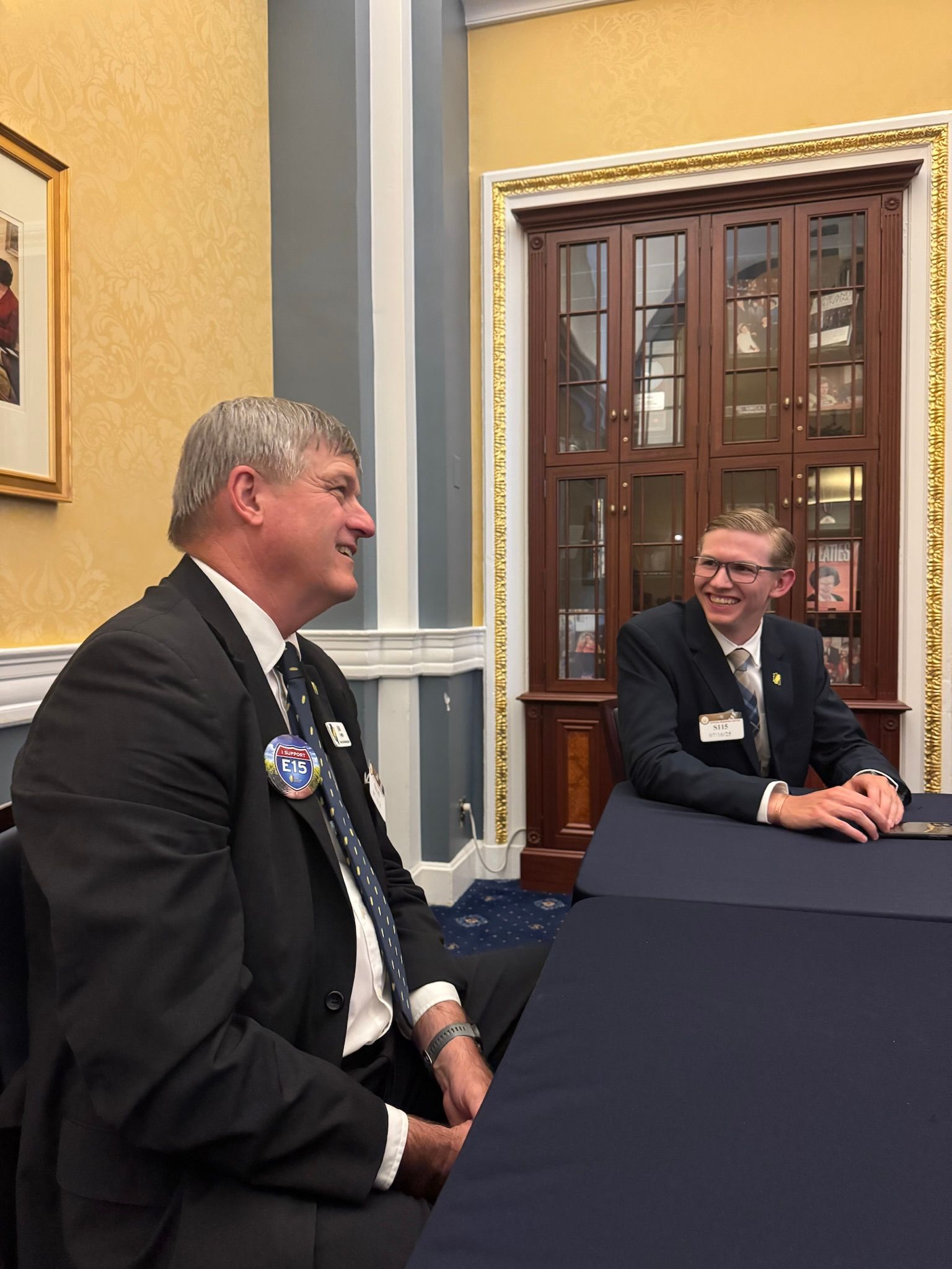 Bill Leigh and Owen Torrance