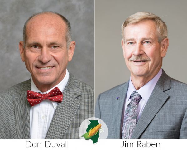 Don duvall and jim raben are standing next to each other