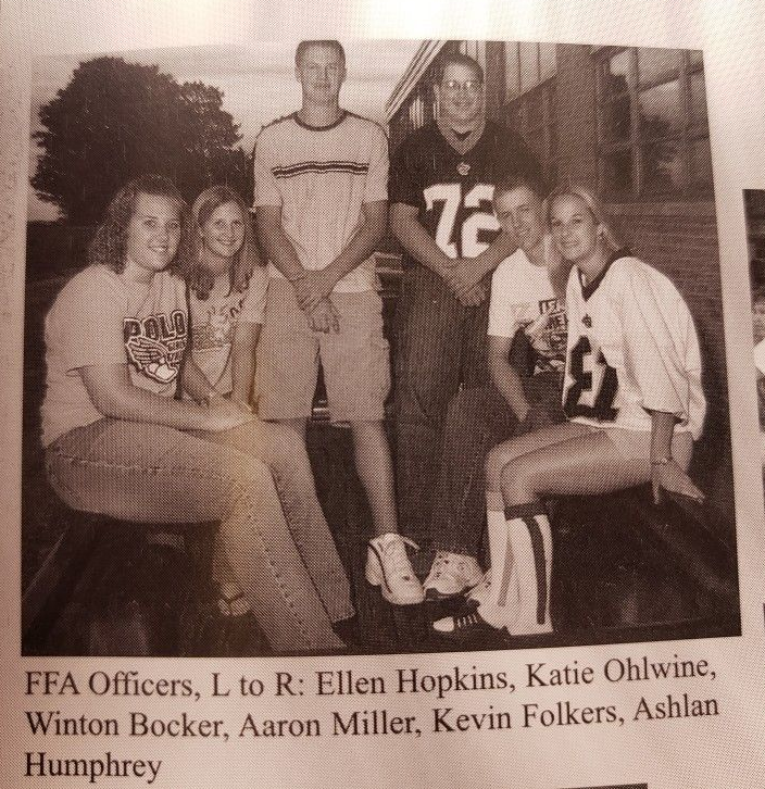 Ellen Rahn in High School