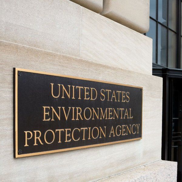 A sign for the united states environmental protection agency