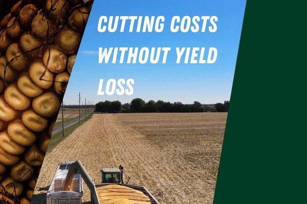 A poster that says cutting costs without yield loss