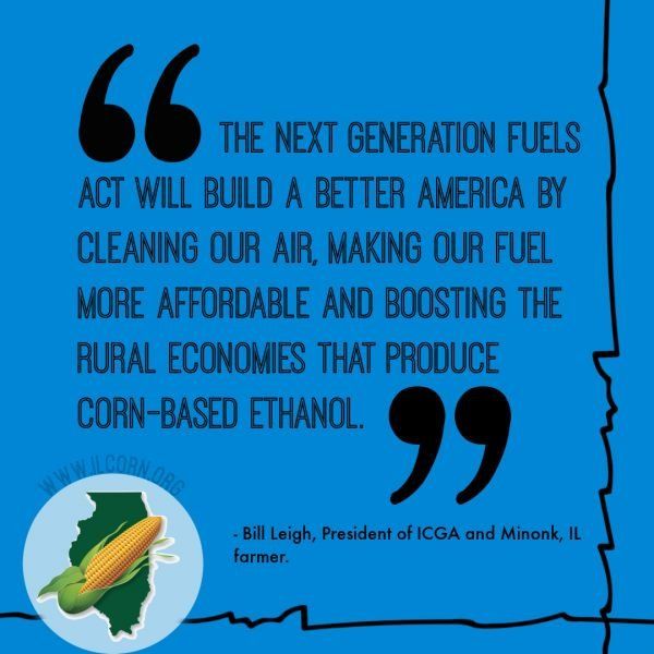 The next generation fuels act will build a better america by cleaning our air