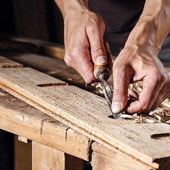 Working with Chisel and Carving Tools — Virginia Beach, VA — American Handyman Plus