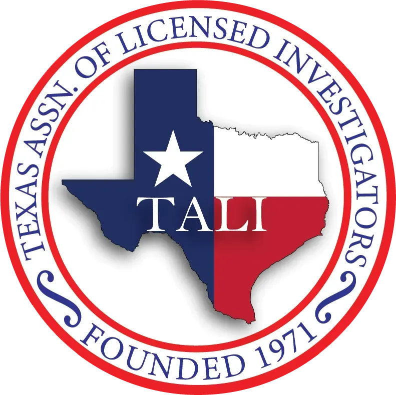 A logo for the texas assn of licensed investigators