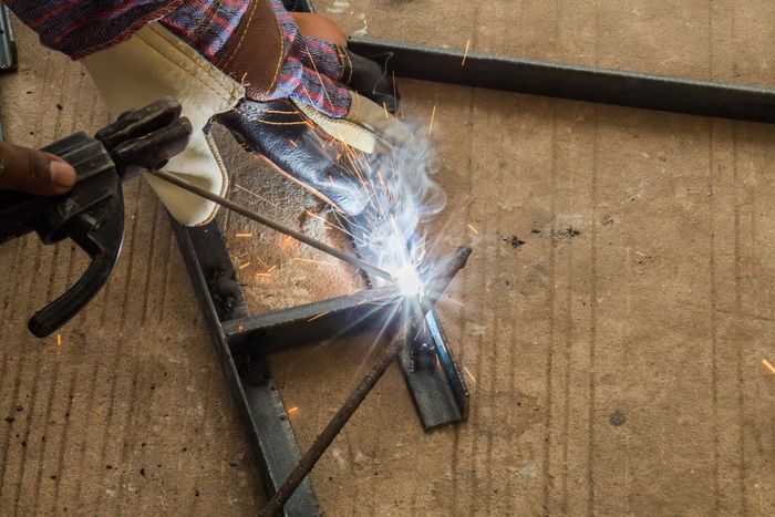 Steel Welding — Steel Fabricators in Dubbo, NSW