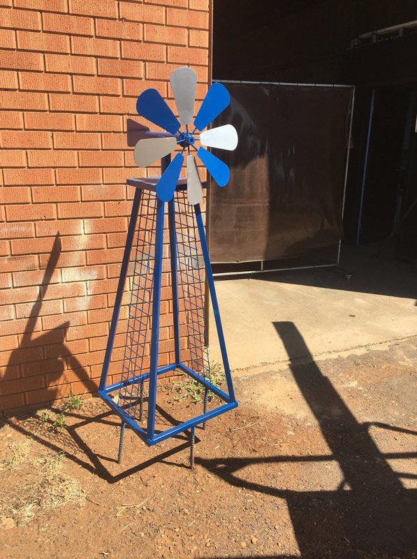 Garden Windmill — Steel Fabricators in Dubbo, NSW