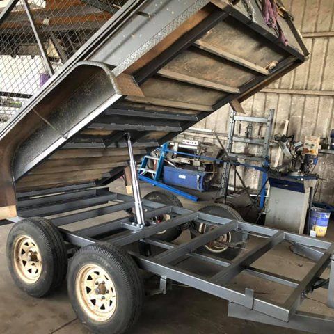 Newly Built Trailer — Steel Fabricators in Dubbo, NSW