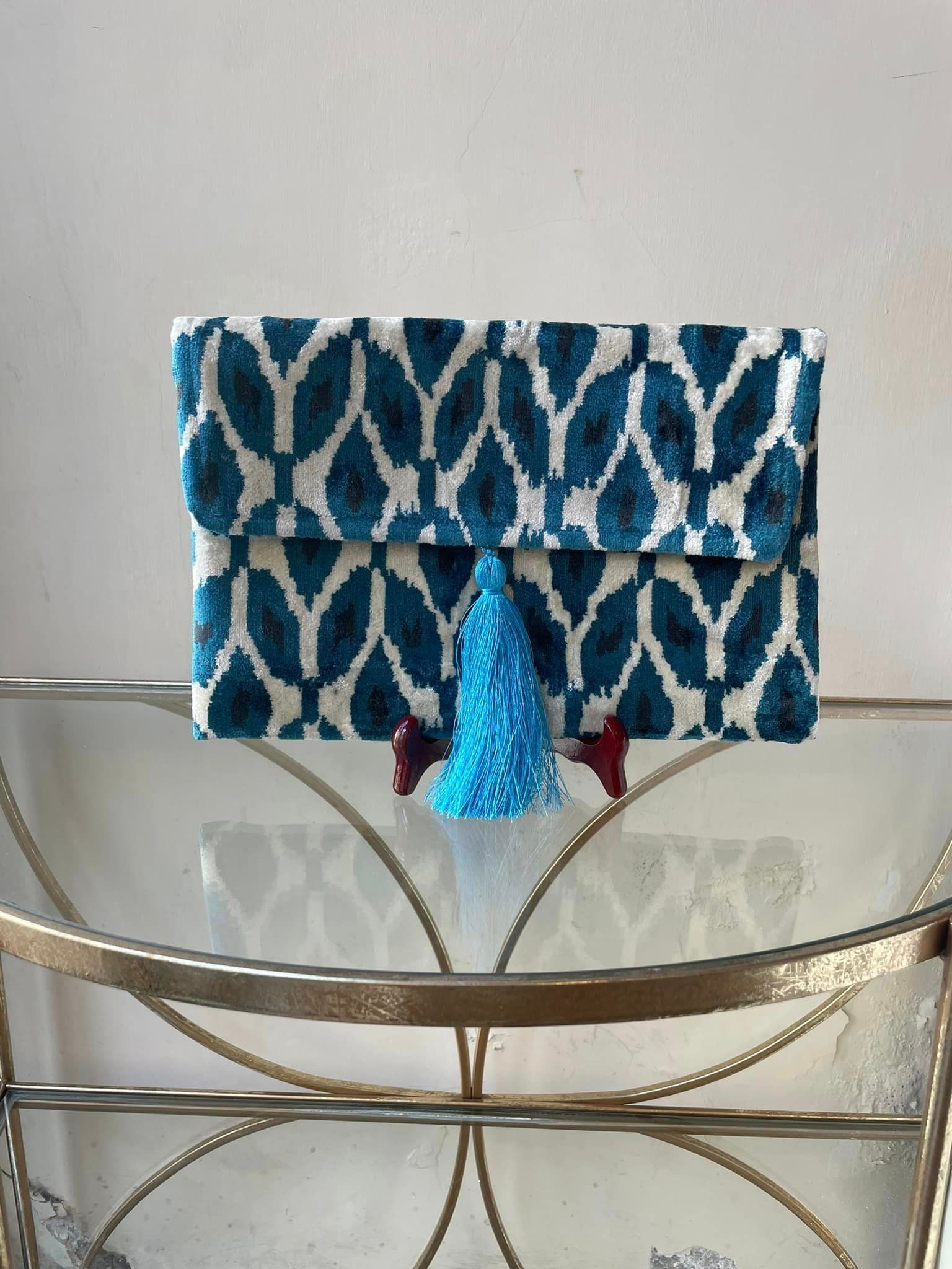 Borse in tessuto ikat