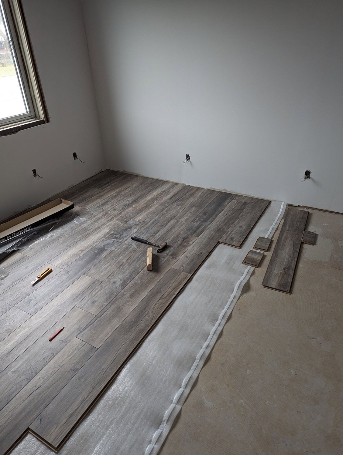 Wooden Floor Installation — Oshawa, ON — Fire Beard Contracting