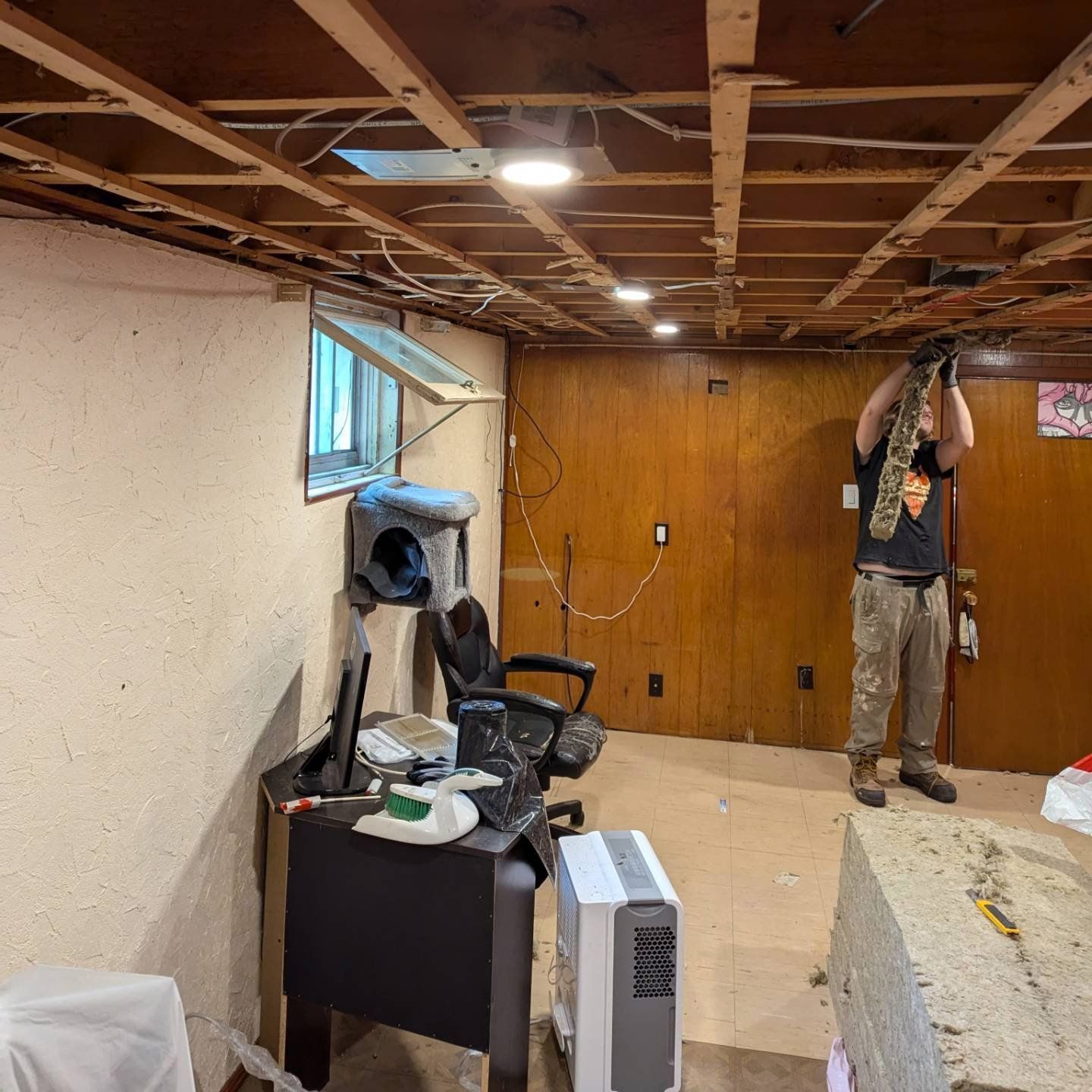 Basement Renovation — Oshawa, ON — Fire Beard Contracting