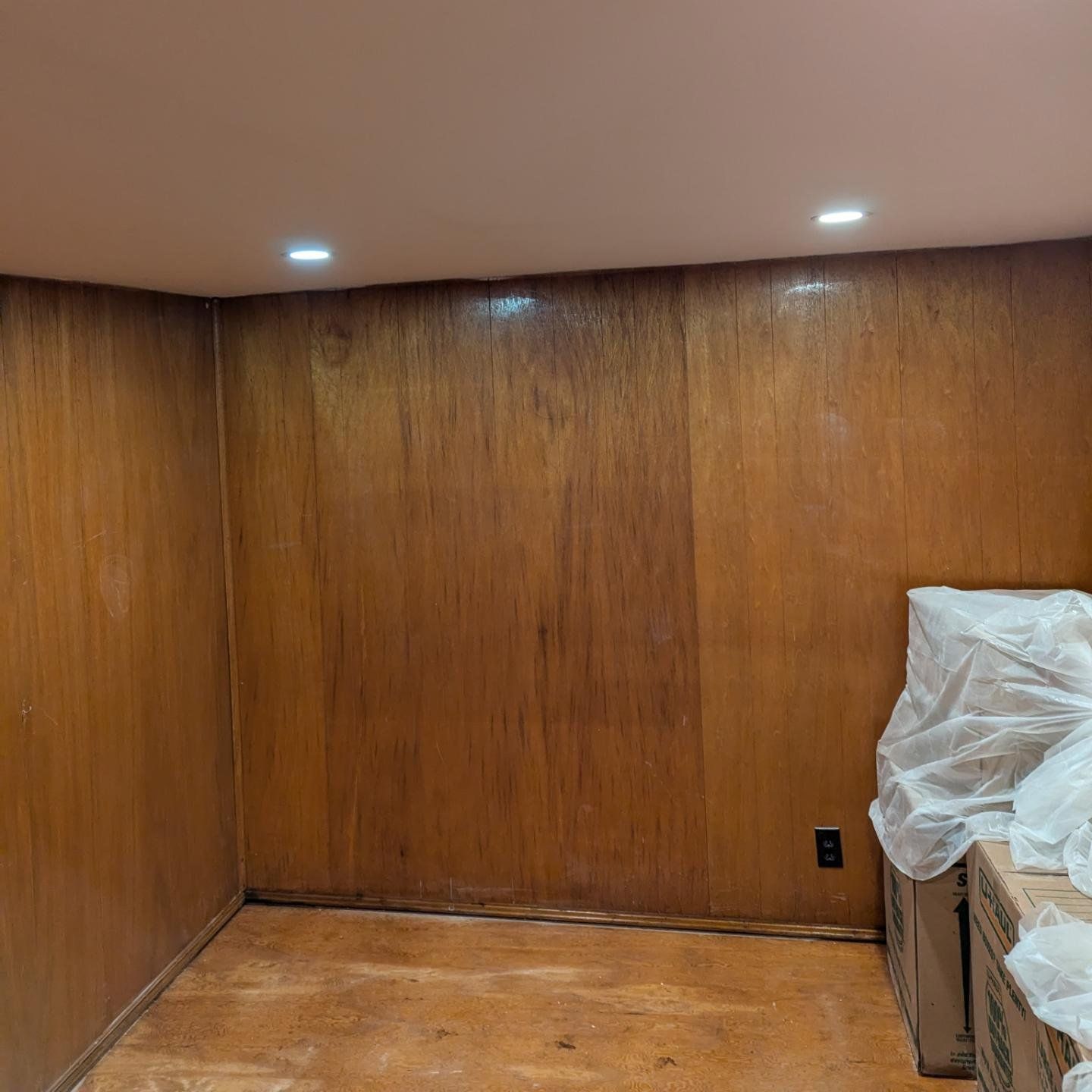 Wooden Wall of Basement — Oshawa, ON — Fire Beard Contracting