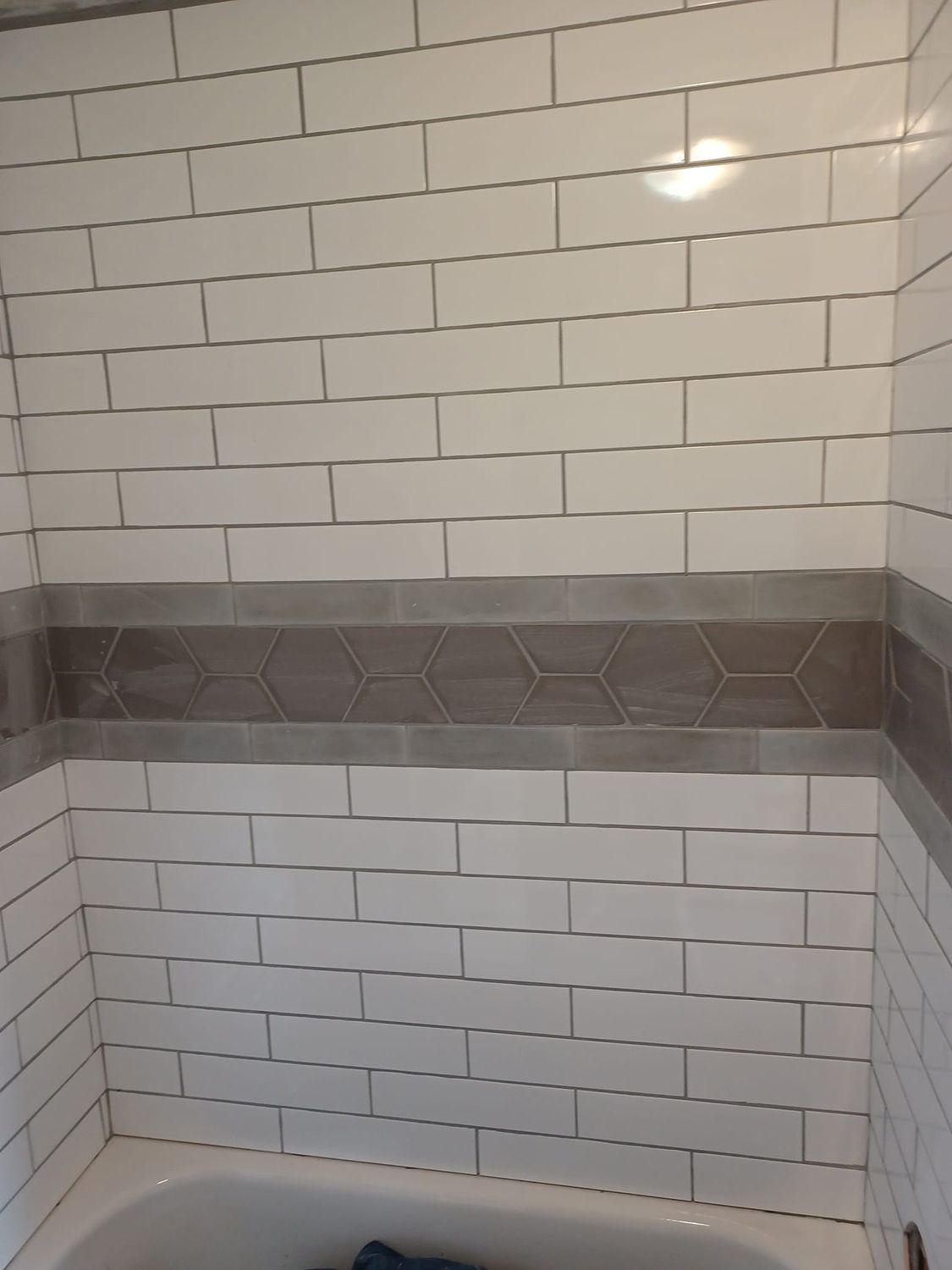 Tile Wall of Bathroom — Oshawa, ON — Fire Beard Contracting