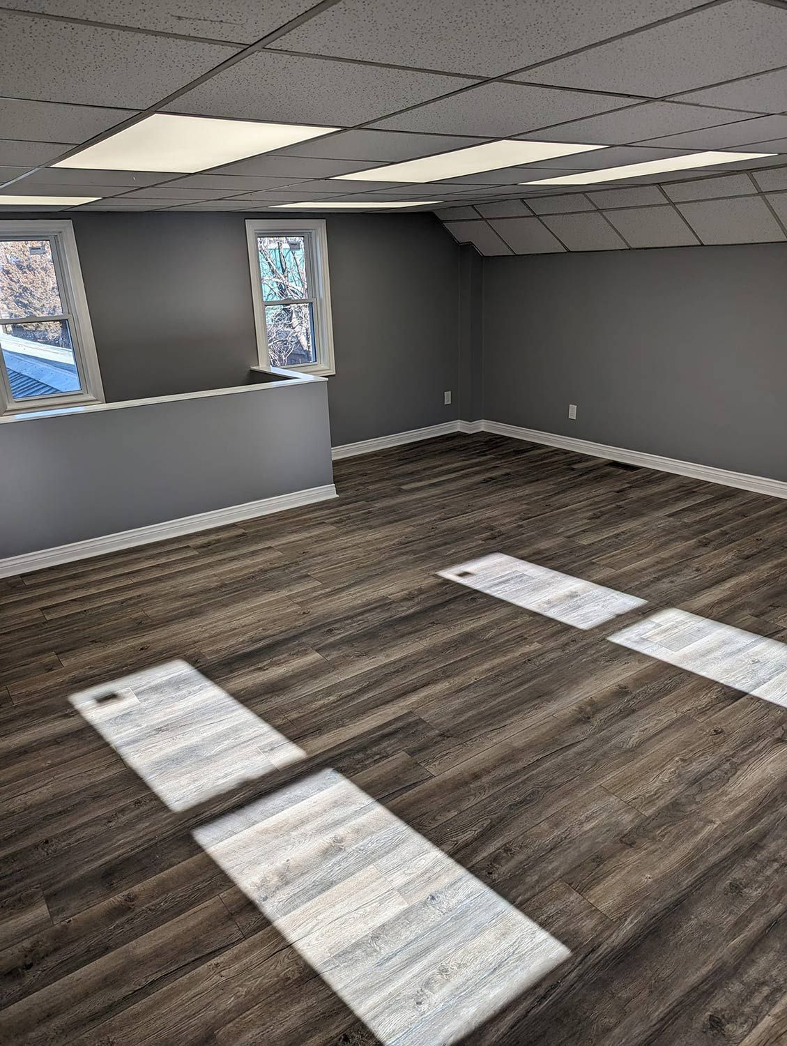 Wide Empty Room — Oshawa, ON — Fire Beard Contracting