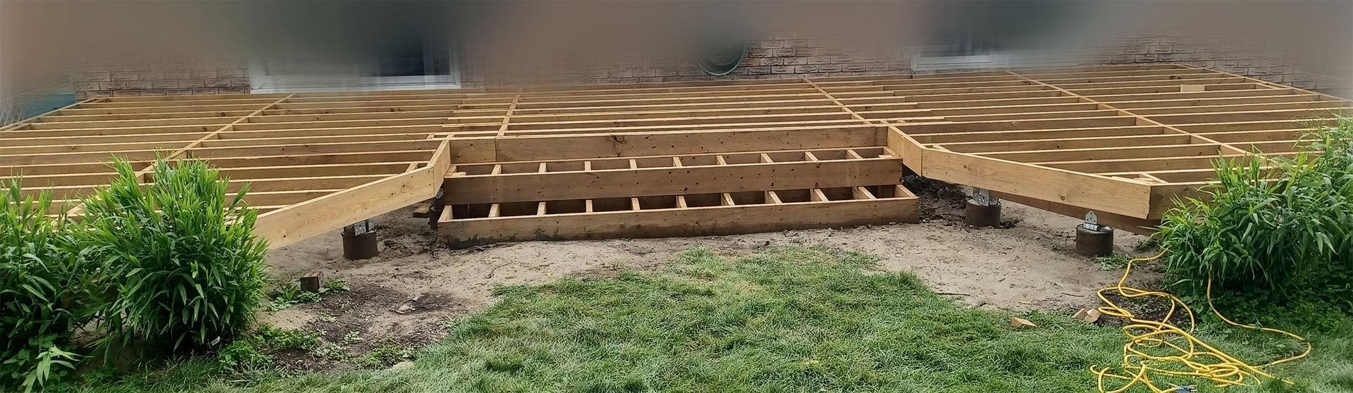 Deck Installation — Oshawa, ON — Fire Beard Contracting