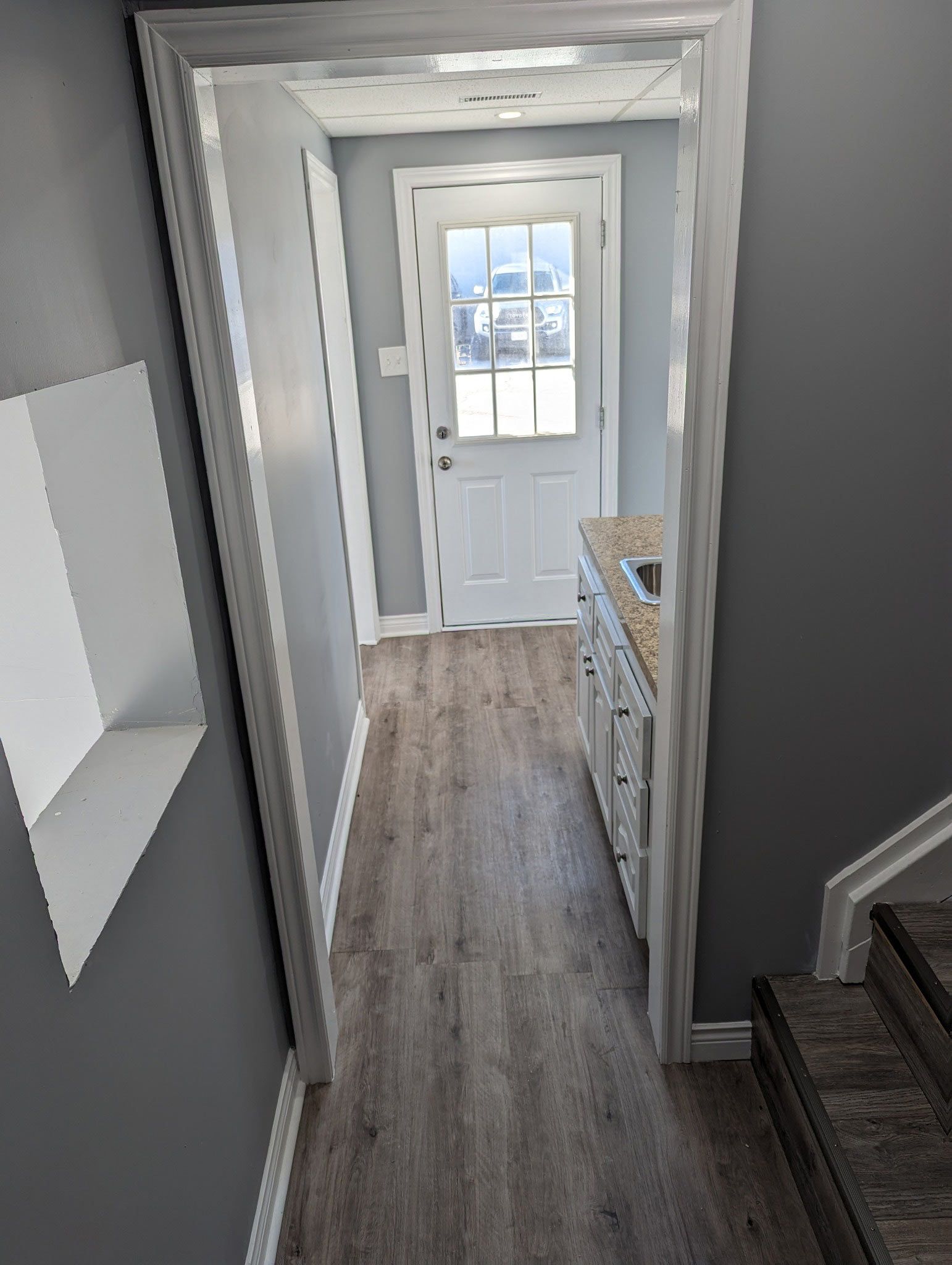 Wooden Floor and Wall Paint — Oshawa, ON — Fire Beard Contracting