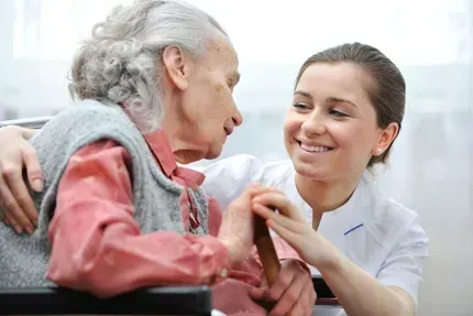 Nurse helping old man - Home Care Service in New Bern, NC Nurse helping old man - Home Care Service in New Bern, NC