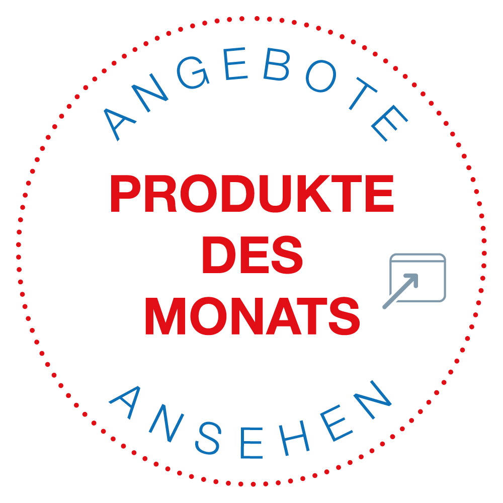 Button: Produkte des Monats Juli 2025