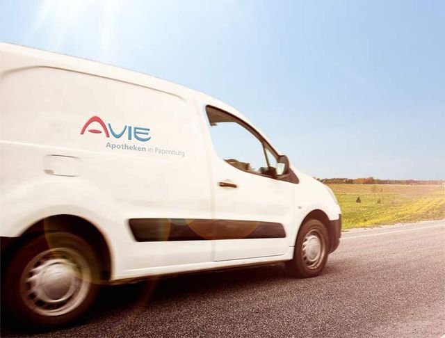 AVIE Lieferfahrzeug