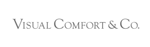 The logo for visual comfort & co. is on a white background.