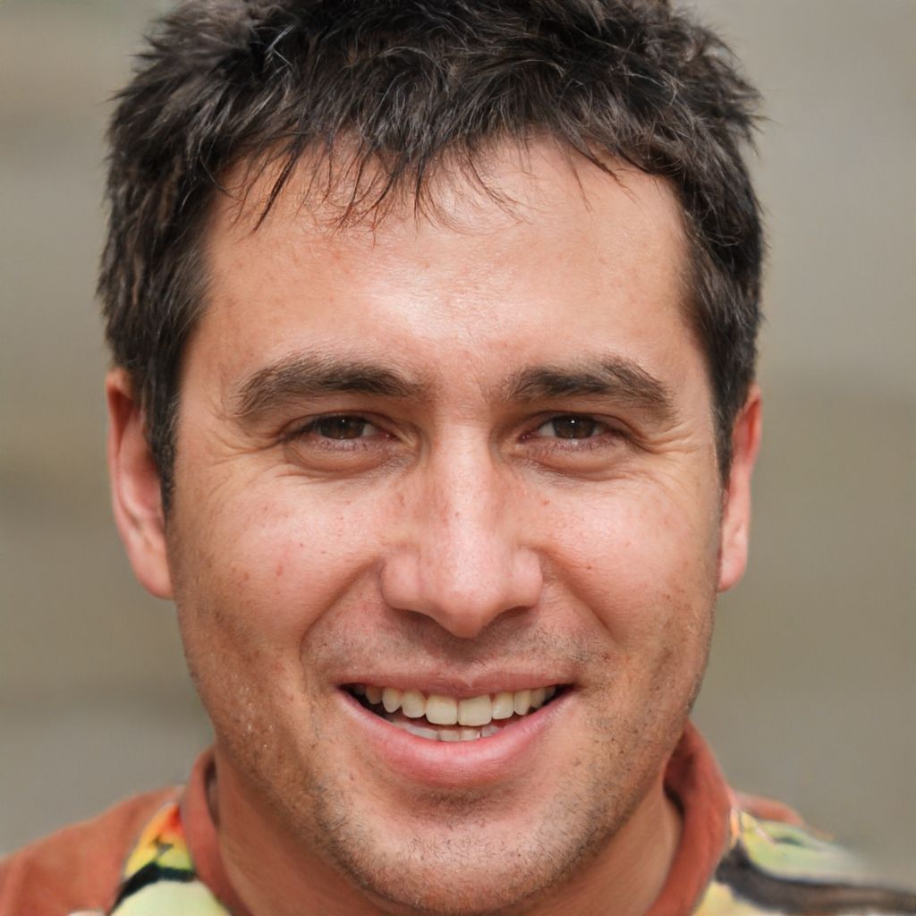 President of Nanaimo Retaining Wall Pros smiling.