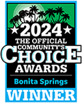 The official community 's choice awards winner is bonita springs