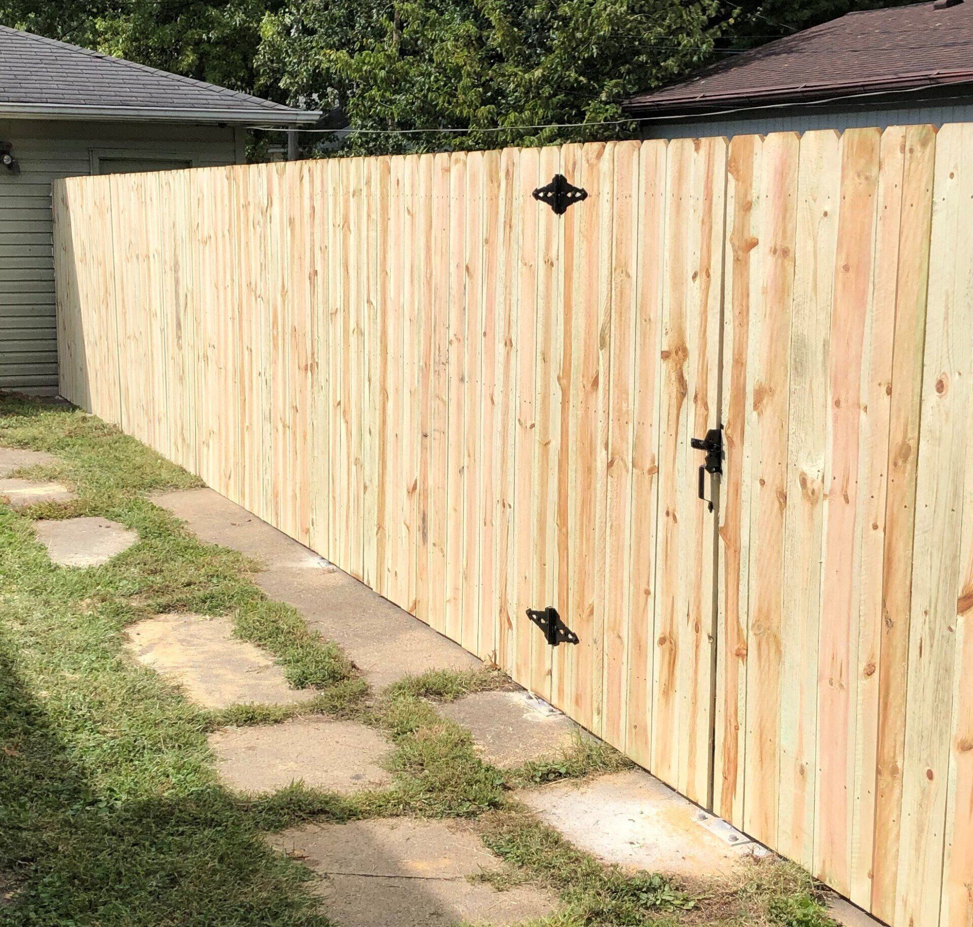 Wooden Fence — Terre Haute, IN — Quality Fence